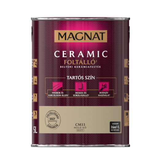 MAGNAT CERAMIC 5L BELTÉRI FALFESTÉK HOLD KŐ CM33