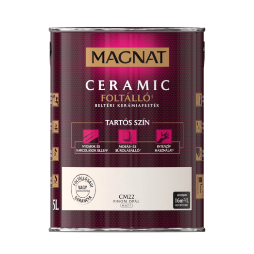 MAGNAT CERAMIC 5L BELTÉRI FALFESTÉK FINOM OPÁL CM22