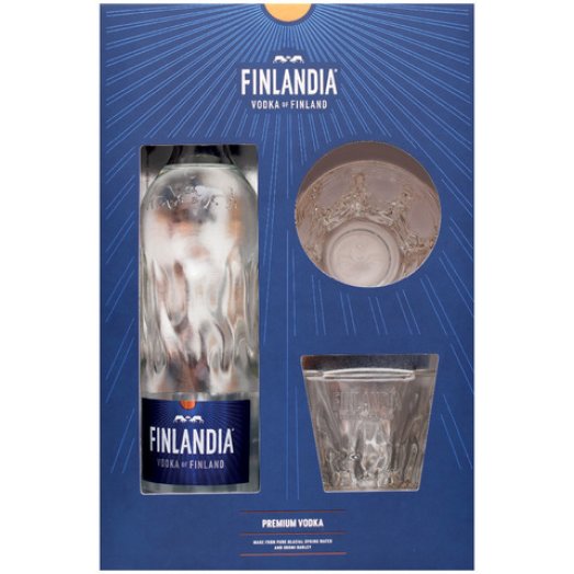 Finlandia vodka ajándékcsomag 2 db pohárral