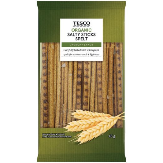 Tesco bio tönkölybúzás sós pálcika