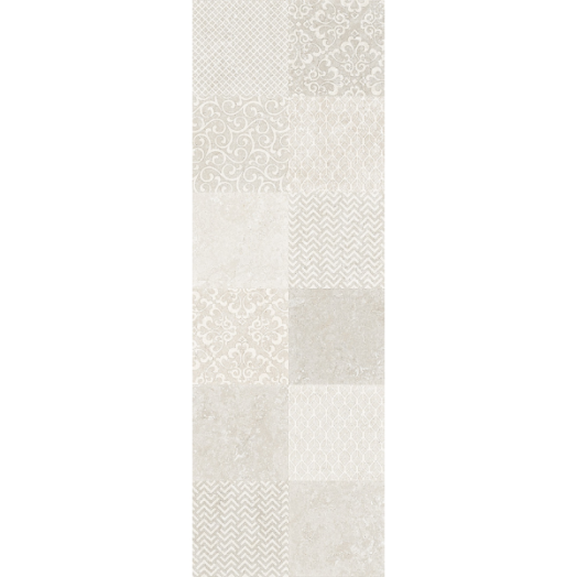 FUTURA DEKORCSEMPE, 25X75 CM, KRÉM, 1,31M2/CSOMAG