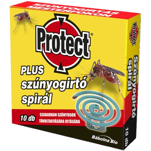 PROTECT PLUS SZÚNYOGORTÓ SPIRÁL 10 DB-OS