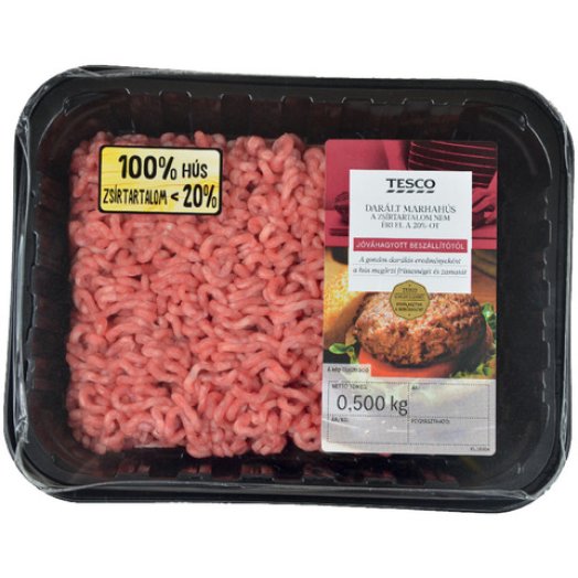 Tesco darált marhahús
