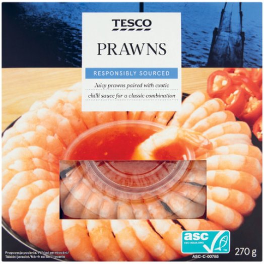 Tesco garnélagyűrű szósszal