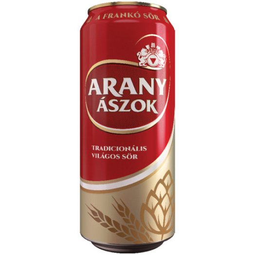 Arany Ászok dobozos világos sör