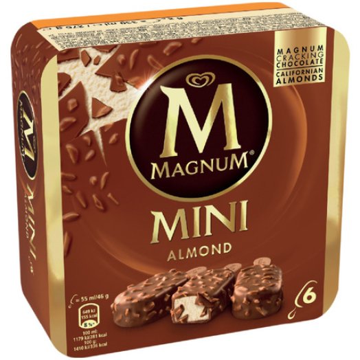 Magnum mandula mini jégkrém multipack