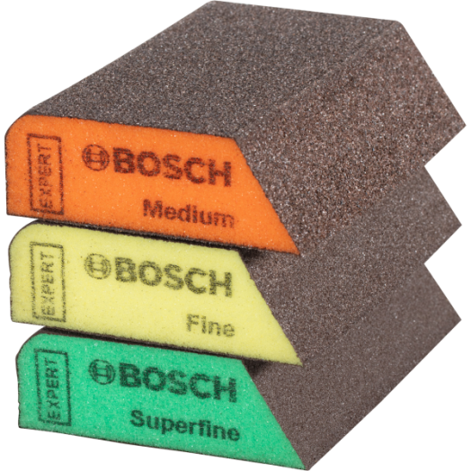 CSISZOLÓBLOKK 69X97X26MM 3 RÉSZES M/F/SF STANDARD BOSCH EXPERT S471