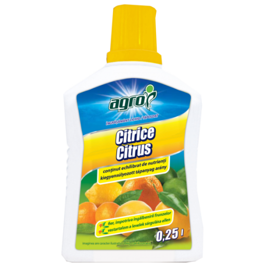 AGRO TÁPOLDAT CITRUSFÉLÉKHEZ 0,25 L