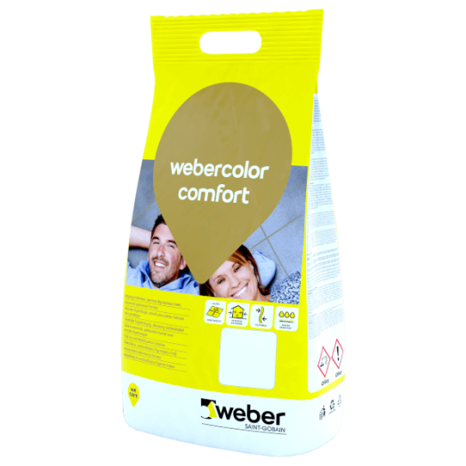 WEBER COLOR COMFORT SZÍNES FUGÁZÓ 5KG KÁVÉ