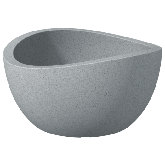 KASPÓ KÜLTÉRI 40CM STONY GREY (252) SZÜRKE KŐ HATÁSÚ *322598*