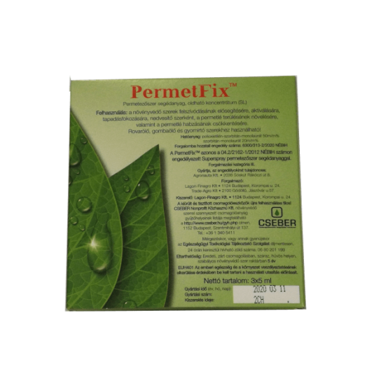 PERMETFIX 3X5ML