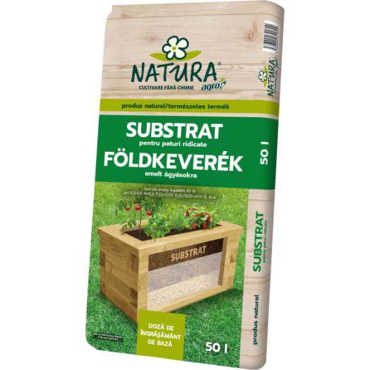 NATURA FÖLDKEVERÉK EMELT ÁGYÁSOKRA 50 L