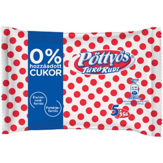 Pöttyös Óriás Túró Rudi hozzáadott cukor nélkül multipack