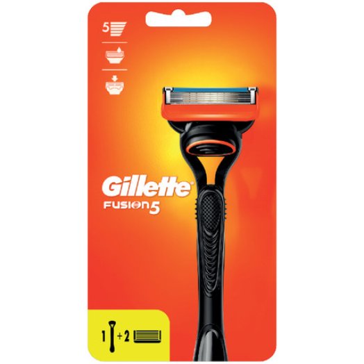 Gillette Fusion 5 pengés borotva 2 db betéttel