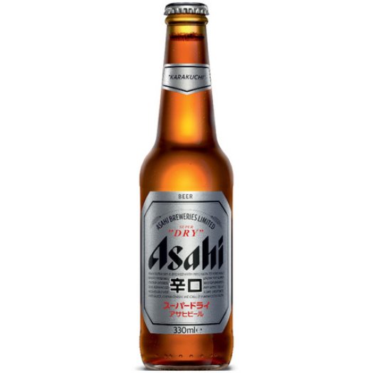 Asahi Super Dry üveges sör
