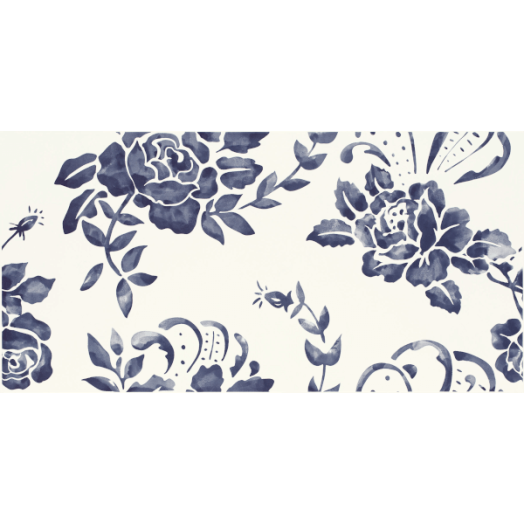 PORCELANO DEKORCSEMPE, 30X60CM KÉK 1,44M2/CS