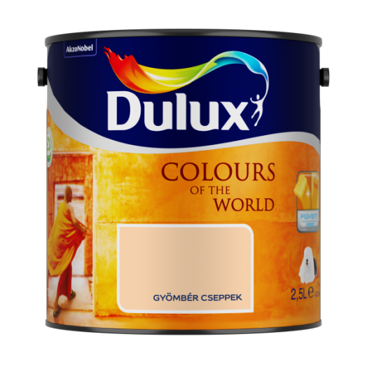 DULUX NAGYVILÁG SZÍNEI 2,5L         GYÖMBÉR CSEPPEK