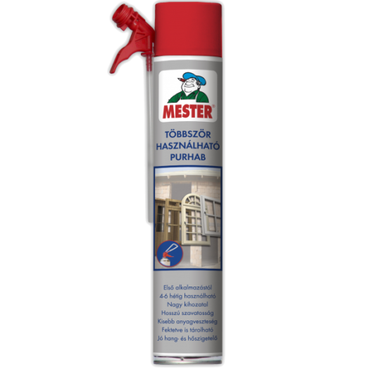 MESTER TÖBBSZŐR HASZNÁLHATÓ PURHAB  750ML