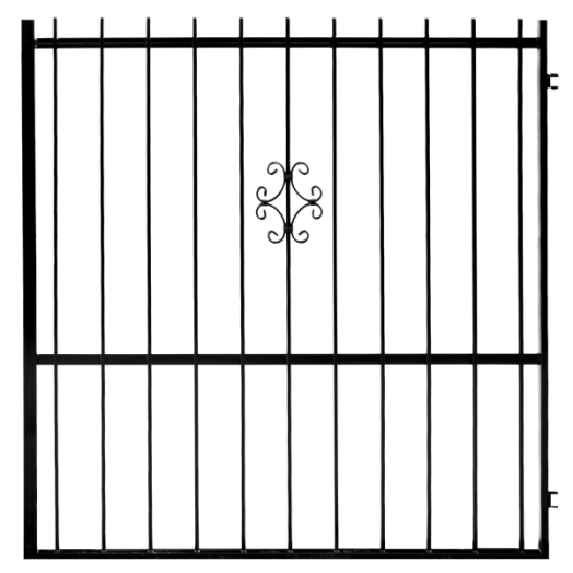 KERÍTÉSELEM PROVELLO PLUS NAGYKAPU JOBB HORGANYZOTT 1500X1500X30MM