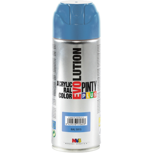PINTY PLUS EVOLUTION AKRIL SPRAY 200ML RAL 5015 ÉGKÉK