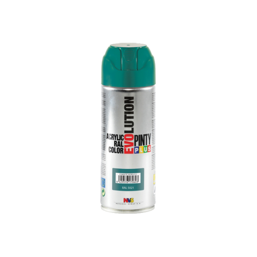 PINTY PLUS EVOLUTION AKRIL SPRAY 200ML RAL 5021 VÍZKÉK