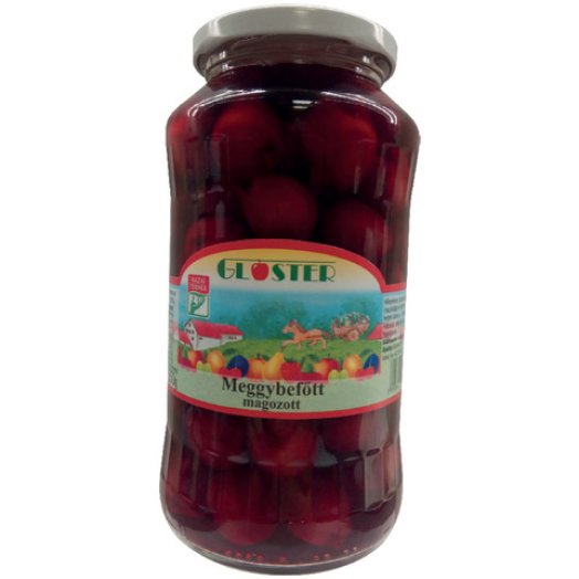 Gloster magozott meggybefőtt