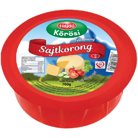 Kőrösi natúr sajtkorong