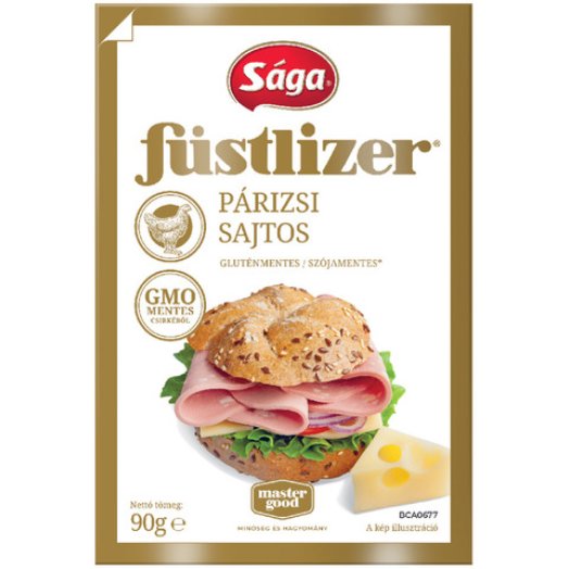 Sága füstlizer sajtos párizsi
