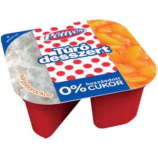 Pöttyös Túró Desszert 0% hozzáadott cukorral