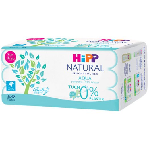 Hipp Babysanft vízbázisú törlőkendő