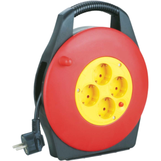 ENTAC KÁBELDOB 10M 4 DUGALJ H05VV-F 3G1,5MM² IP20