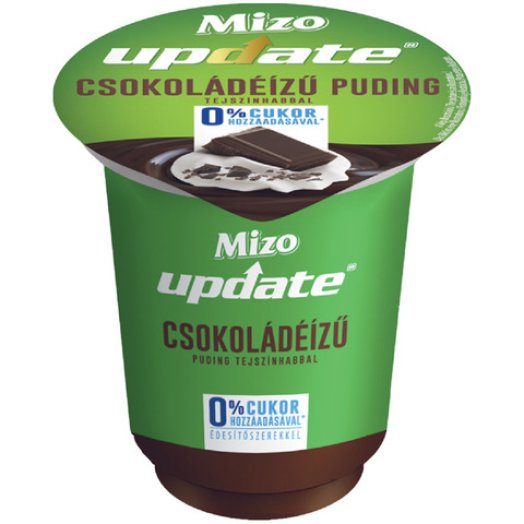 Mizo Update 1 puding édesítőszerekkel és tejszínhabbal