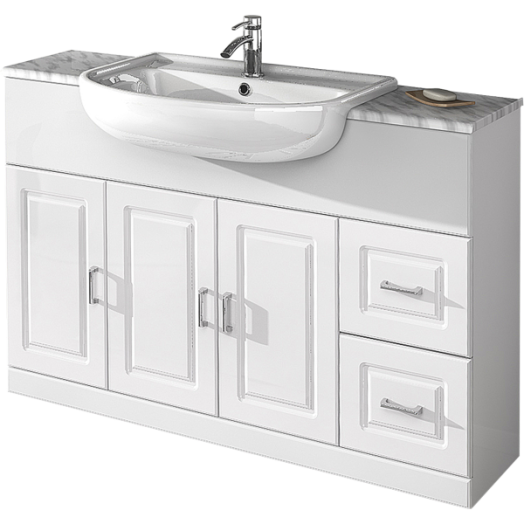 PAOLA ALSÓSZEKRÉNY, SZEKRÉNY, MOSDÓ