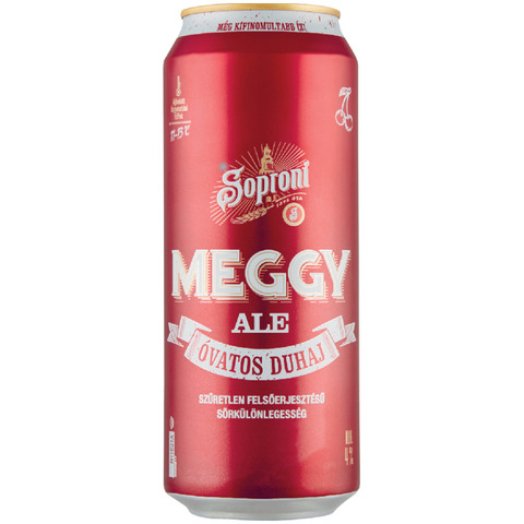 Soproni Óvatos Duhaj Meggy Ale dobozos sör