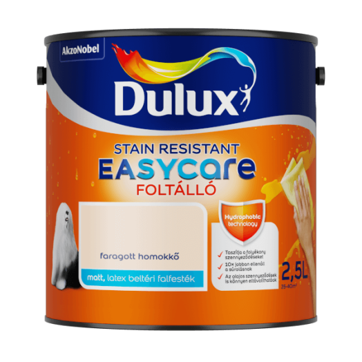 DULUX EASYCARE 2,5L FARAGOTT HOMOK  KŐ DISZPERZIÓS FALFESTÉK