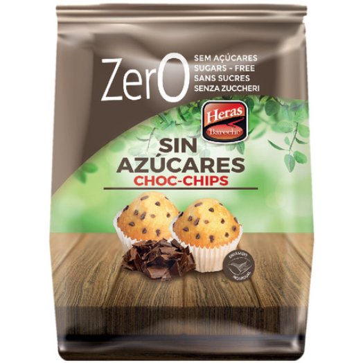 Heras cukormentes muffin csokidarabokkal