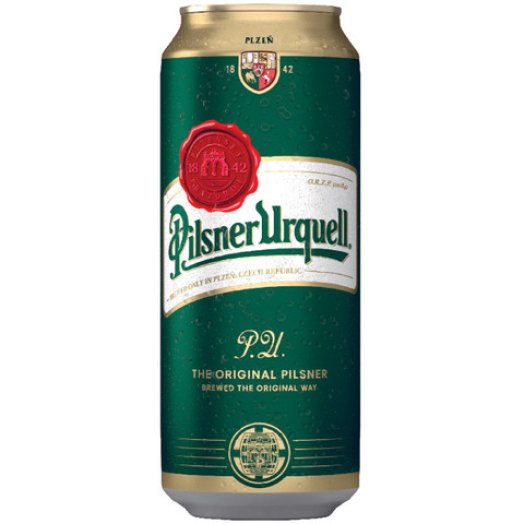 Pilsner Urquell dobozos világos sör