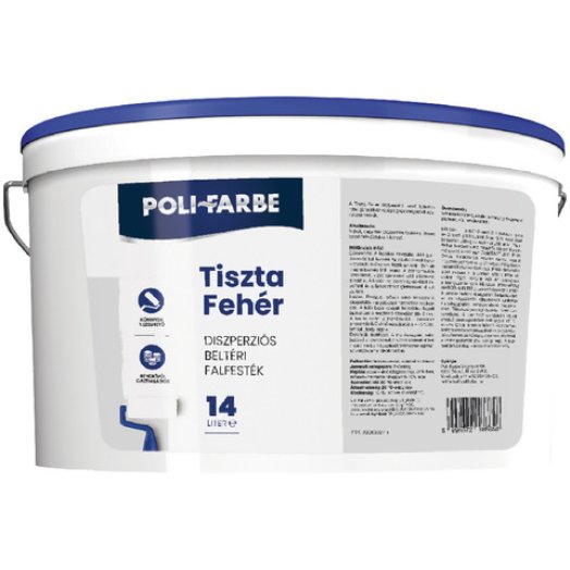 Poli-farbe fehér beltéri falfesték