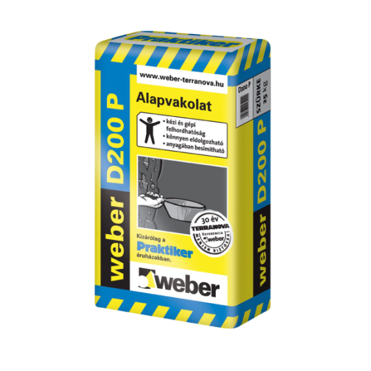 WEBER D200P ALAPVAKOLAT FINOM 25 KG