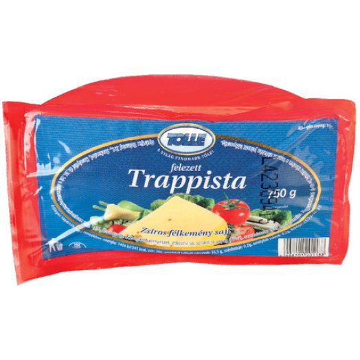 Tolle felezett félzsíros trappista sajt