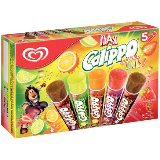 Calippo Supermix jégkrém multipack