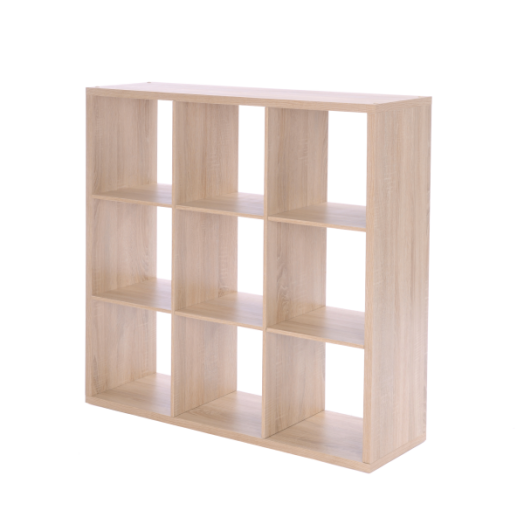 MAX POLC 3X3 REKESZ                 107X107X33CM SONOMA TÖLGY