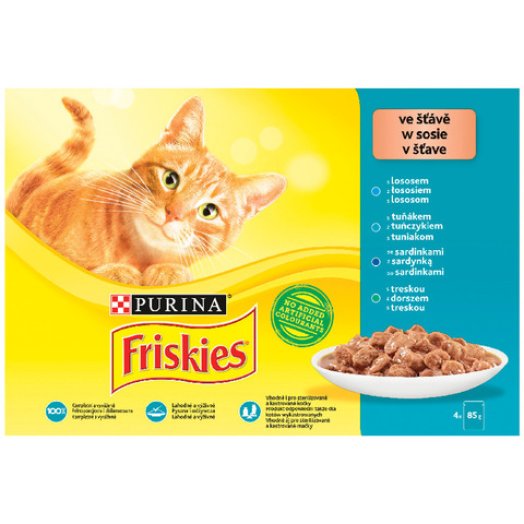 Friskies alutasakos macskaeledel