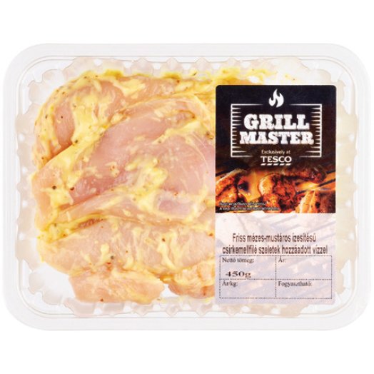 Grill Master mézes-mustáros csirkemellfilé