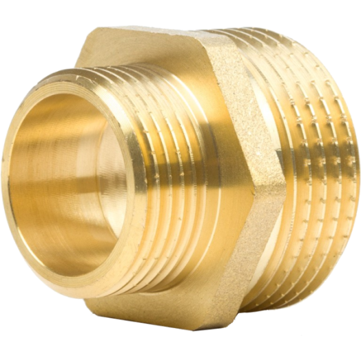 SÁRGARÉZ SZŰKÍTETT KÖZCSAVAR 3/4"- 1/2"