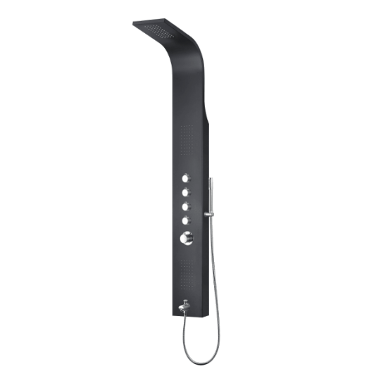 WELLIS MARINER BLACK MATT ZUHANYPANEL