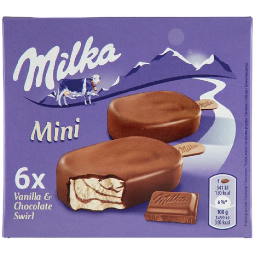 Milka mini stick jégkrém multipack