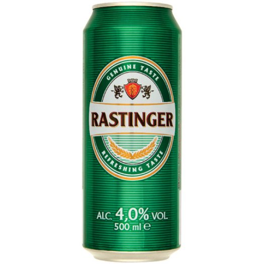 Rastinger dobozos világos sör