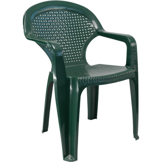 FLAIR KERTI SZÉK CHICAGO 56X56X78 CM ALACSONYTÁMLÁS ERDŐZÖLD