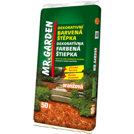 MR. GARDEN DEKOR KÉREG 50L NARANCSSÁRGA